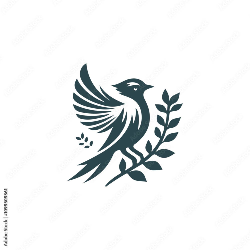 Obraz premium Bird Logo