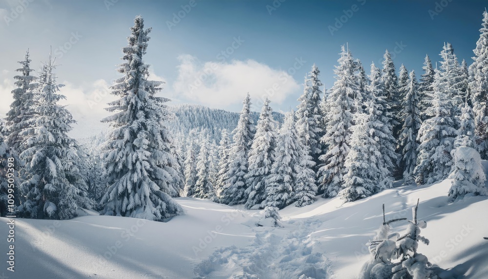 Fototapeta premium Winter wonderland 