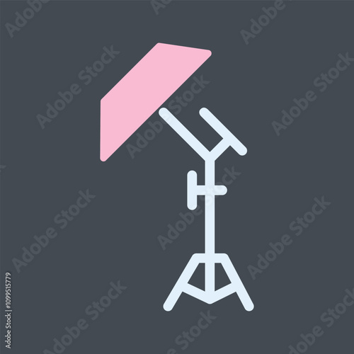 Photography Reflectors Vector Icon
