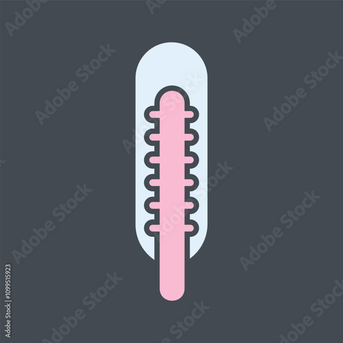 Baby Thermometer Vector Icon