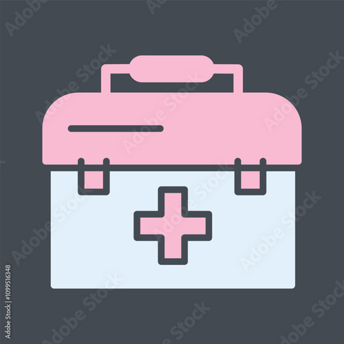 First Aid Kit Vector Icon