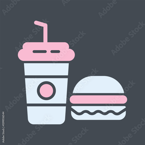 Party Food Vector Icon