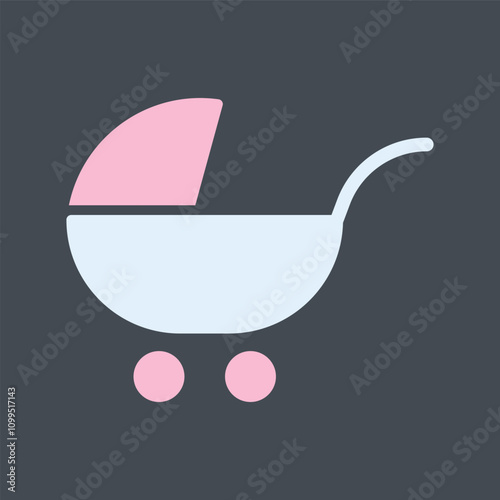Baby Carriers Vector Icon