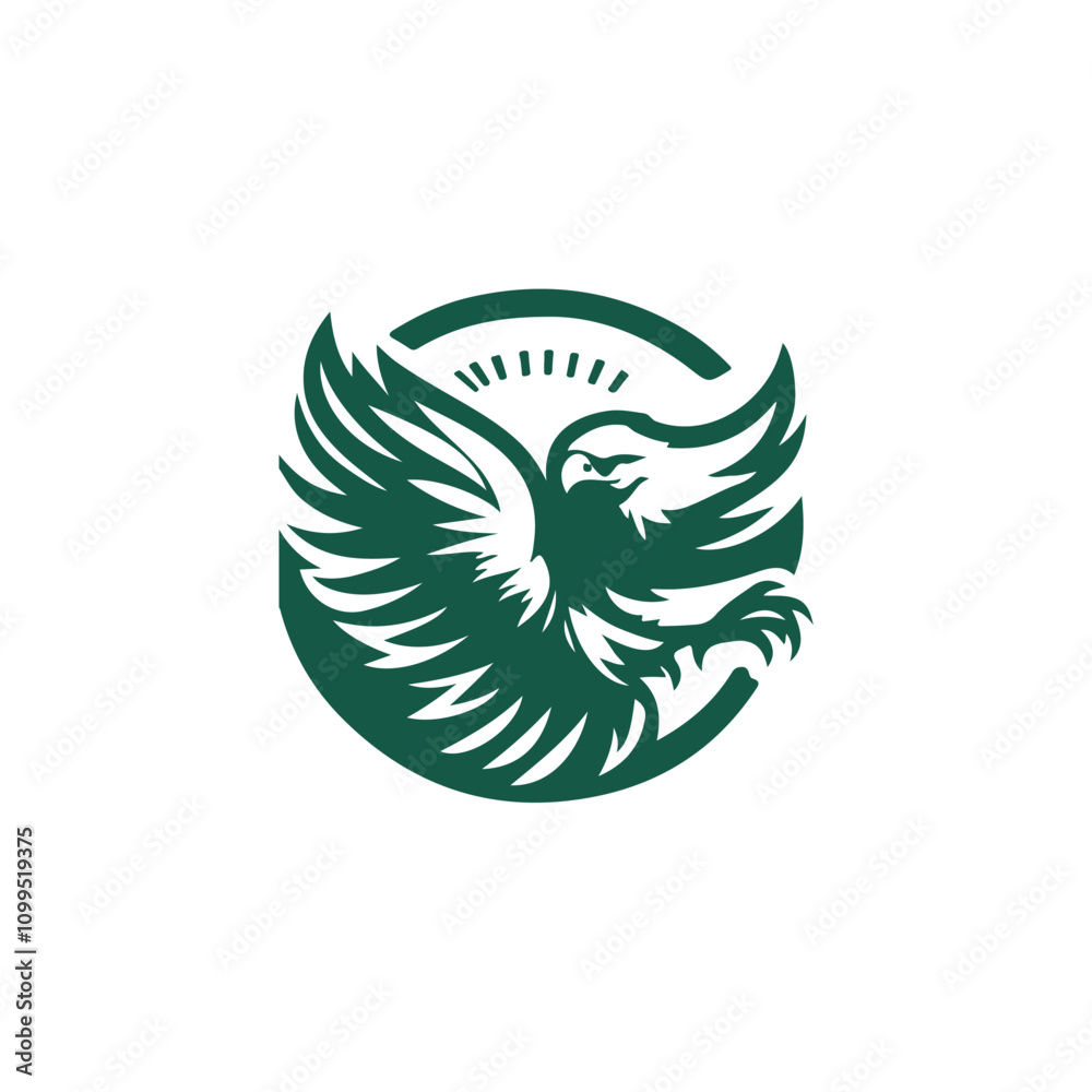 Obraz premium Eagle Logo Design 