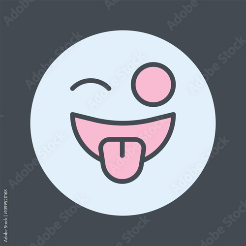 Zany Face Vector Icon
