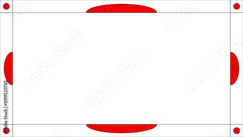 Japan Flag Frame