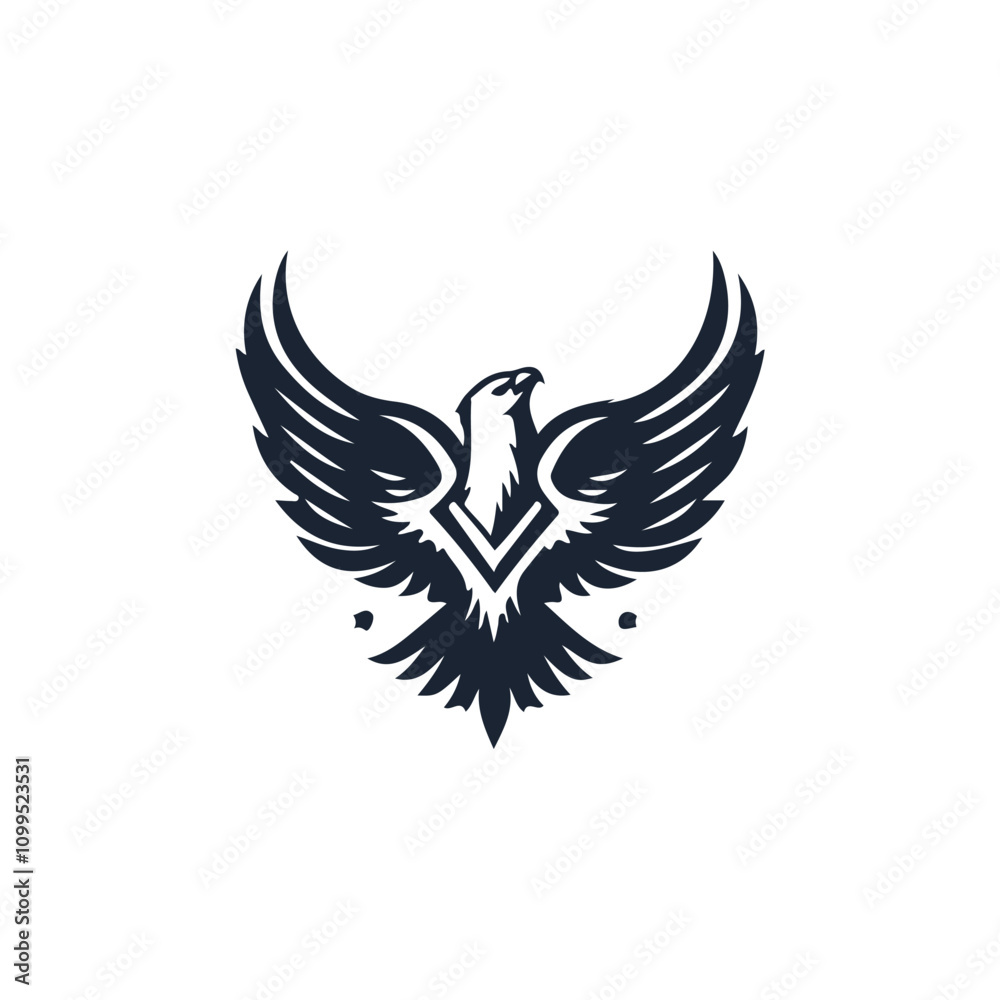 Fototapeta premium Eagle Logo Design 