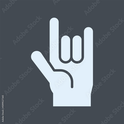 Love You Gesture Vector Icon