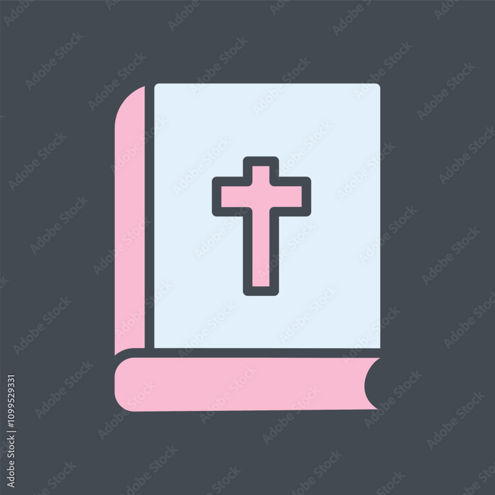 Obraz premium Bible Vector Icon