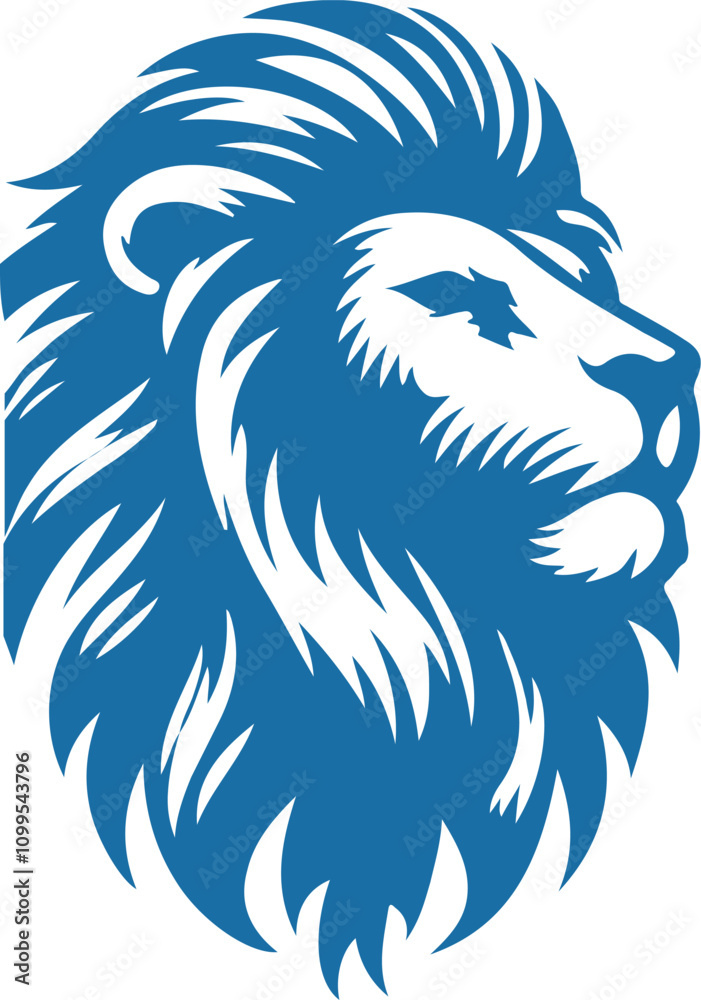 Naklejka premium Lion Logo