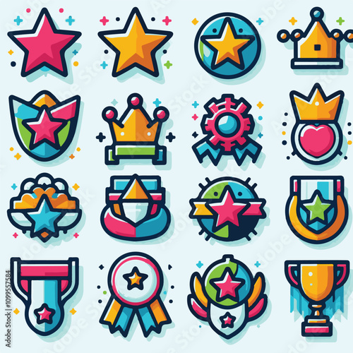 Rank Badge Icons 