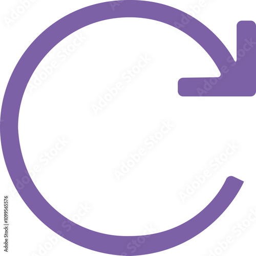 Redo icon logo design