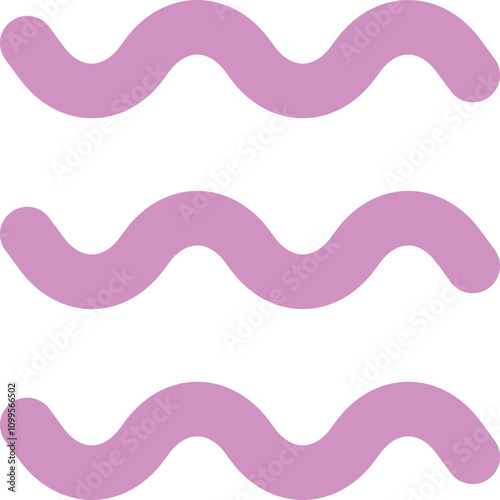 Water icon logo design