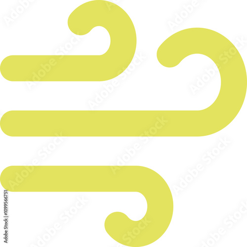 Wind icon logo design