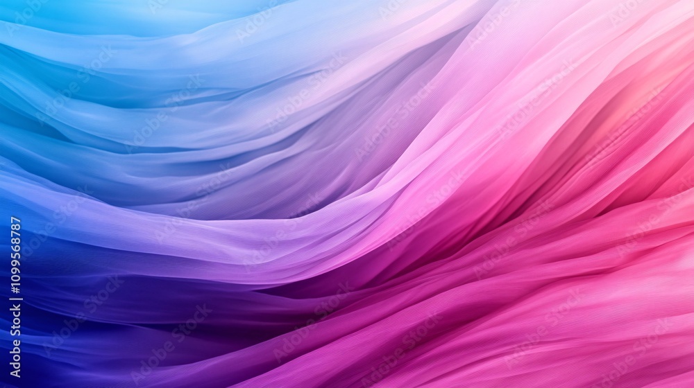 Fototapeta premium Colorful Abstract Fabric Flow
