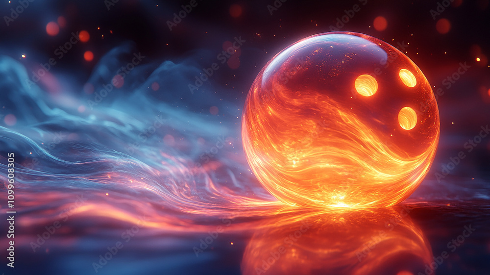 Obraz premium bowling ball