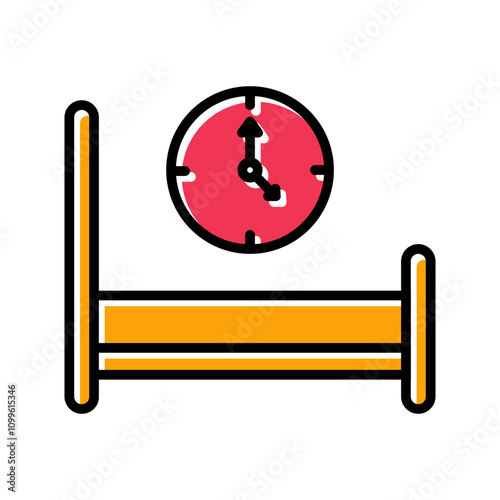 Bedtime Routine Vector Icon