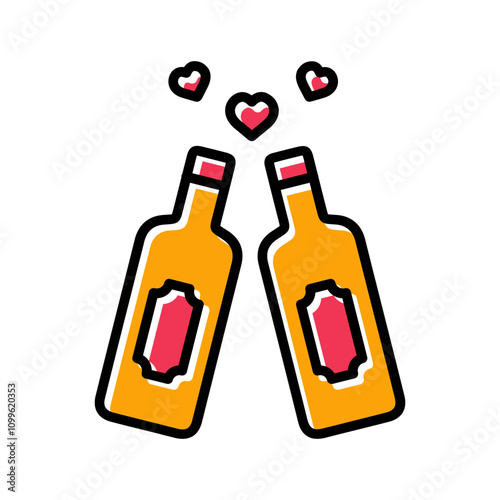 Wine Chill Vector Icon