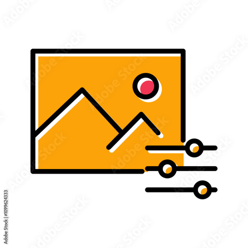 Photo Editing Tools Vector Icon