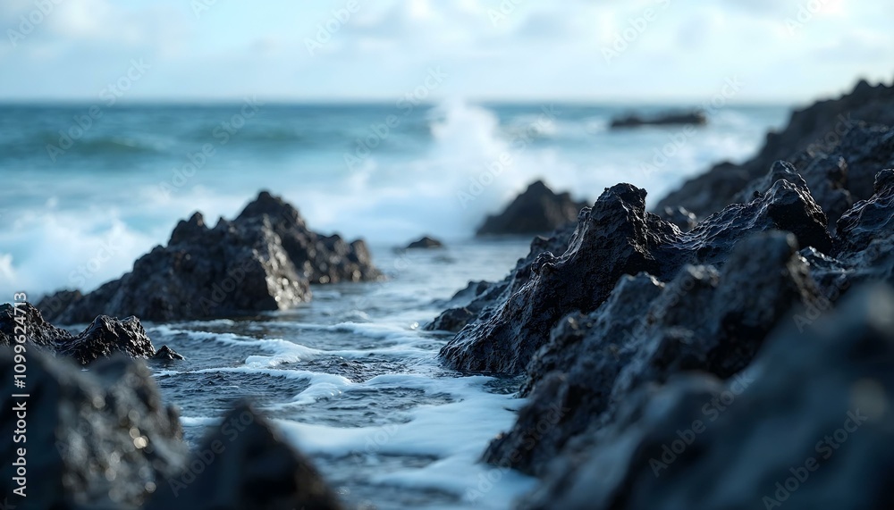 Obraz premium snow on the mountain