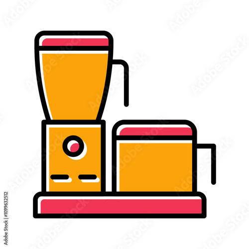 Food Processor Vector Icon