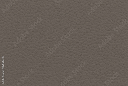 Close-up of taupe textured leather surface with natural pattern
