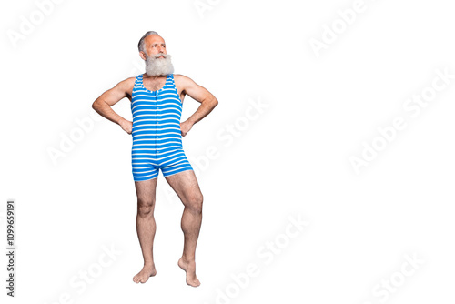 фотографія Full length body size view of his he nice attractive trendy stylish content cool