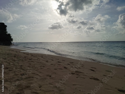 sunset at the beach