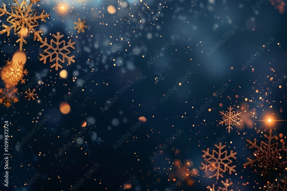 Fototapeta premium dark_blue_christmas_background MONA