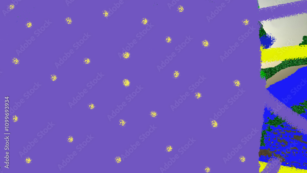 Fototapeta premium Abstract illustrated backgrounds in different forms and colours