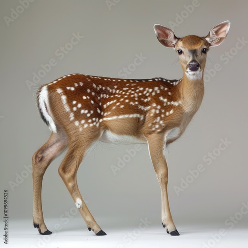 Endangered Visayan spotted deer in the Philippines due to hunting photo