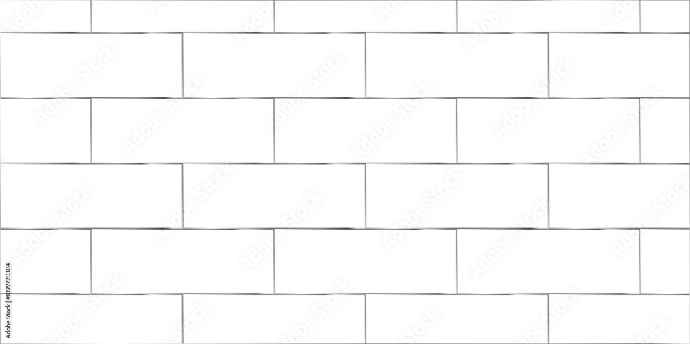 Obraz premium White brick wall background. architecture construction stone block brick wallpaper. seamless building cement concrete wall grunge background.