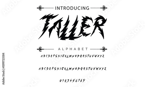 Busied Vintage tattoo font. Font for the tattoo studio logos, alcohol branding, and many others in retro style.