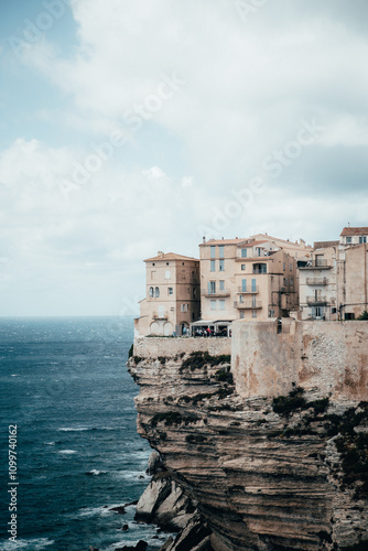 view on bonifacio and the sea