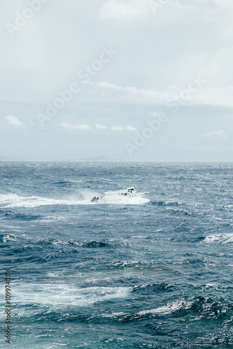 boat in the sea