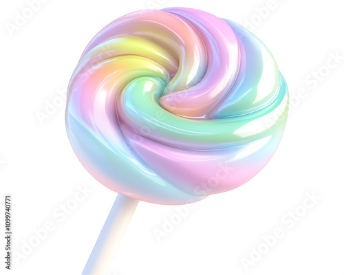 a lollipop on a stick