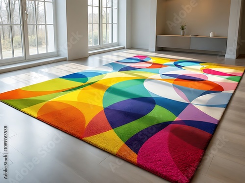 Colorful Abstract Rug