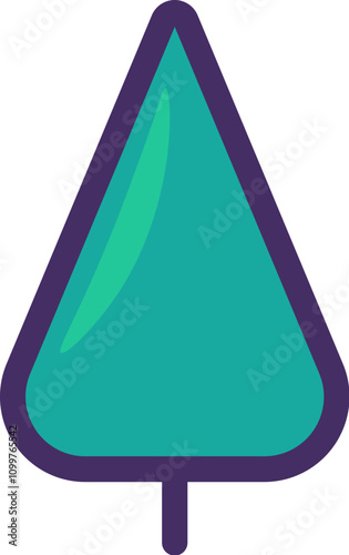 World practice of wastepaper processing concept icon. Recycling of waste paper and cardboard idea semi flat illustration. Conserve forests and nature, planting trees and reducing carbon emissions.