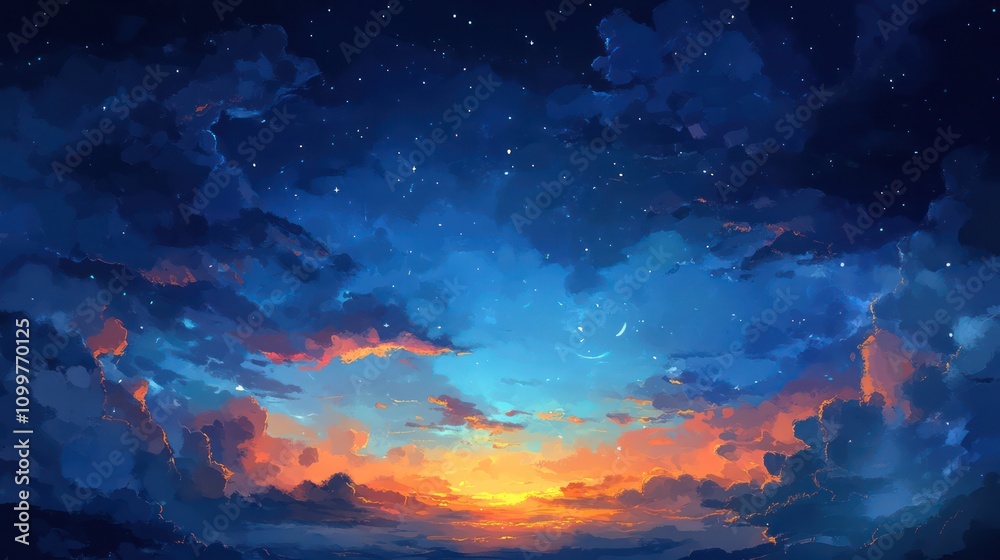 Fototapeta premium Early Morning Wallpaper