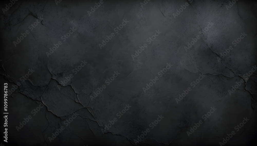 Obraz premium Shadowy Textured Black Background