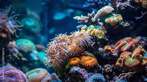 Wallpaper Mural Vibrant Coral Reef and Tropical Marine Life Torontodigital.ca