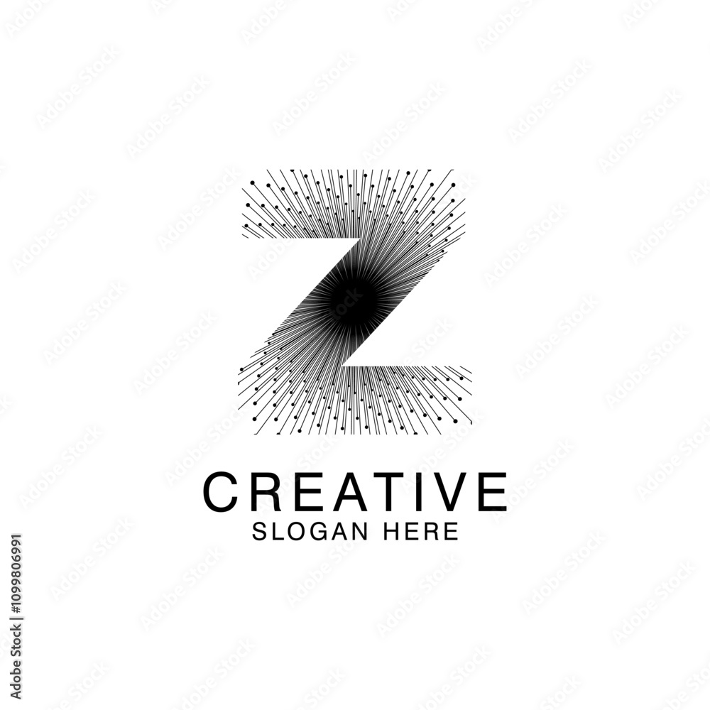 Unique Modern Creative elegant letter Z logo Abstract template Design. Premium Monogram Vector