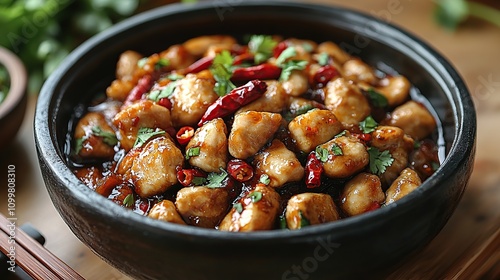 Delectable Kung Pao Chicken Dish photo