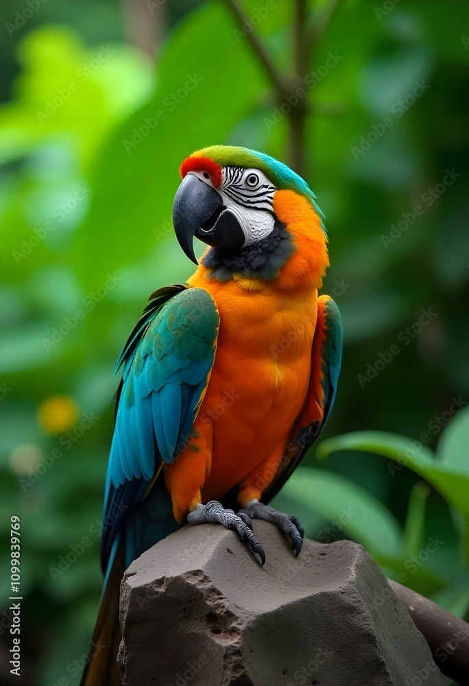 Fototapeta premium colorful parrot