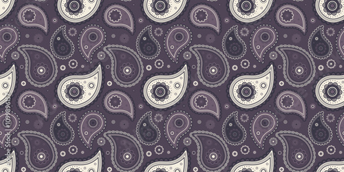 Foliage leaf and pastel surface. Paisley vibrant as complexity swirling. Fashionable festival on clothing drawing.