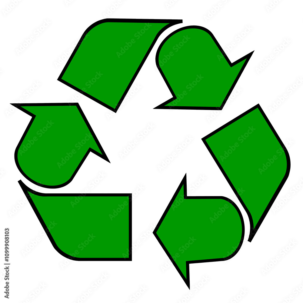 Fototapeta premium Recycling symbol