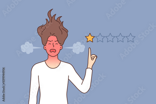 Woman hater puts one star to ruin rating of company that is to blame for negative user experience