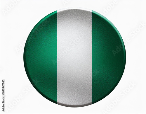 Free Download Nigeria circle flag vector illustration. Good template for Nigeria Independence day 7837 - GFXLoad