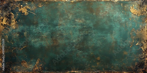Grunge border and aged textured background created through computer design showcase a unique artistic style. This computer designed grunge border emphasizes texture and detail for diverse creative