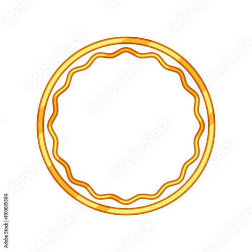 elite badge golden luxury cartoon. grandeur lavish, affluent refined, exquisite deluxe elite badge golden luxury sign. isolated symbol vector illustration